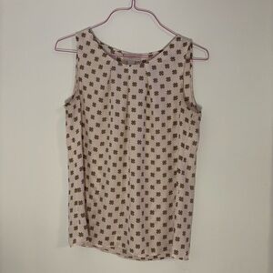 Loft Outlet Sleeveless Blouse, Size Small, Excellent Condition
